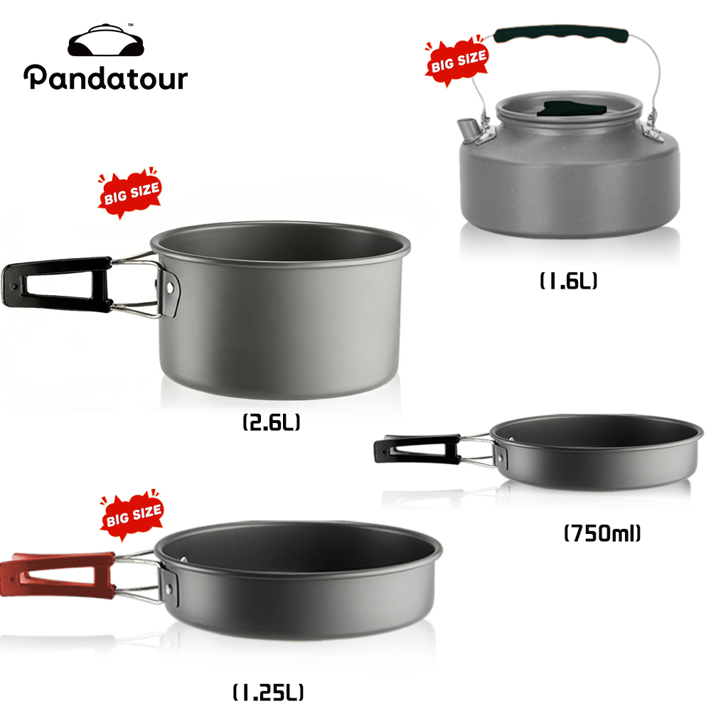 Camping Cooking Candle - Pandatour Camping Koken Aluminium Outdoor Reizen