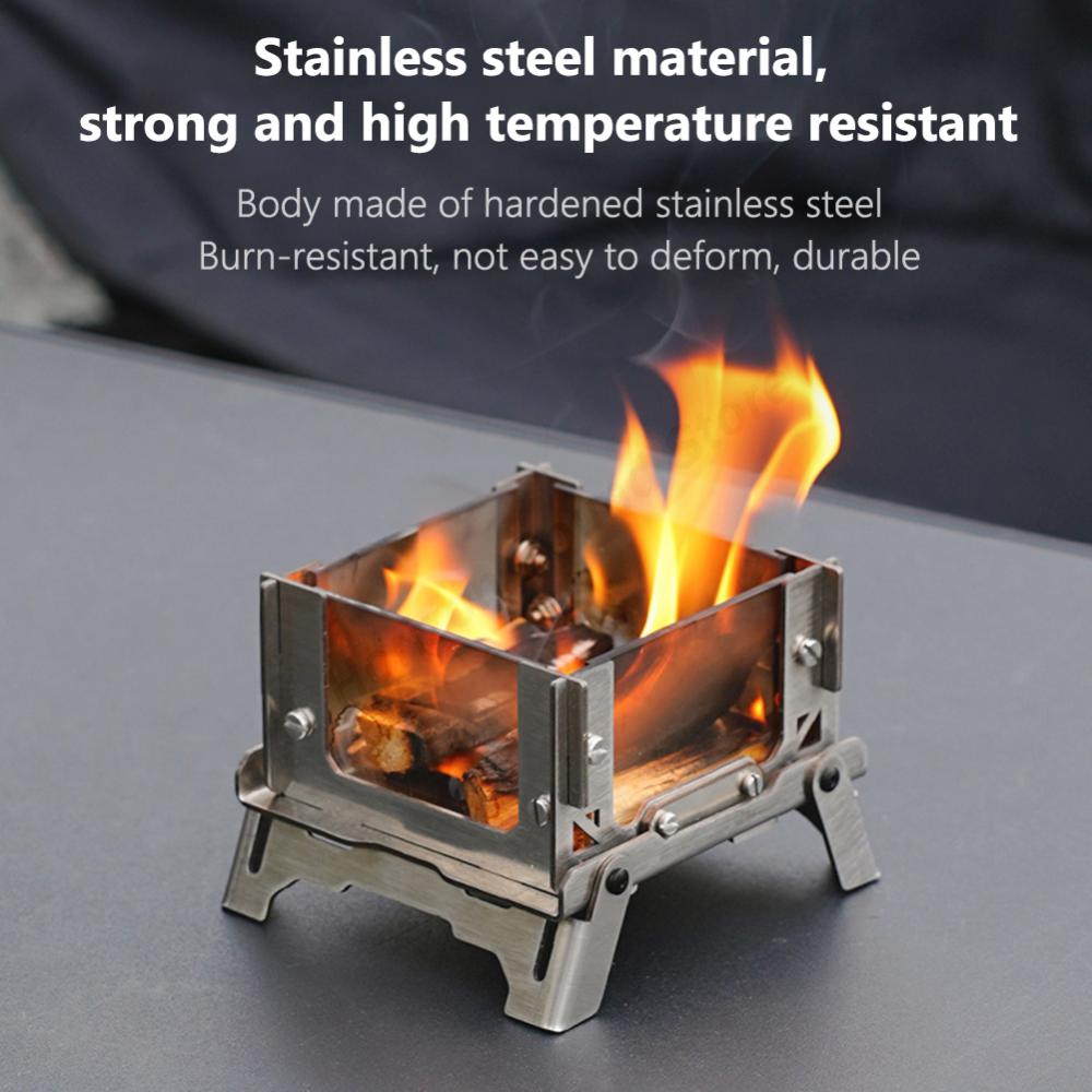 Camp Grill Portable Folding - ﻿ Campingverwarmer Draagbare grills Stand Mini