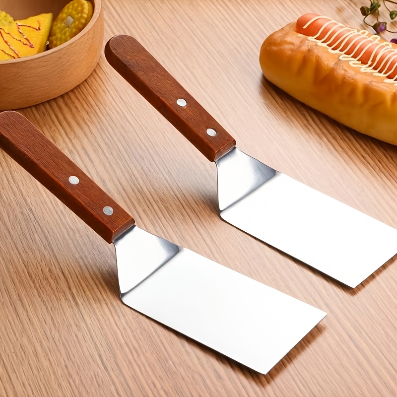 Campfire Cooking Anime - 1Pc Roestvrijstalen Spatel Pannenkoekendraaier Steak Koken