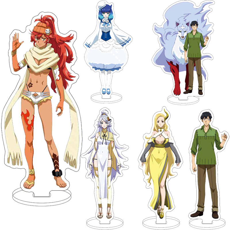 Campfire Cooking Anime - 16CM Anime Acrylstandaard ‌ Koken bij