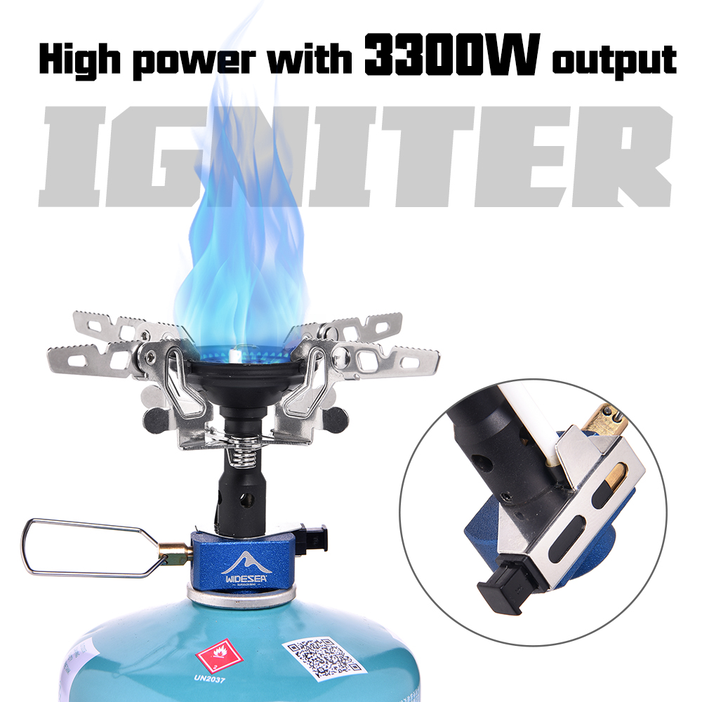 Camping Cooking Set Compact - Outdoor Camping Gasbrander Outdoor Stove 3300W