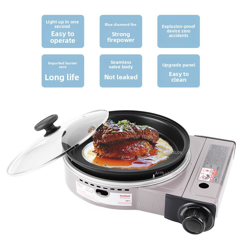 Draagbare winddichte gasfornui - Camping Cooking Burner recensie en prijs
