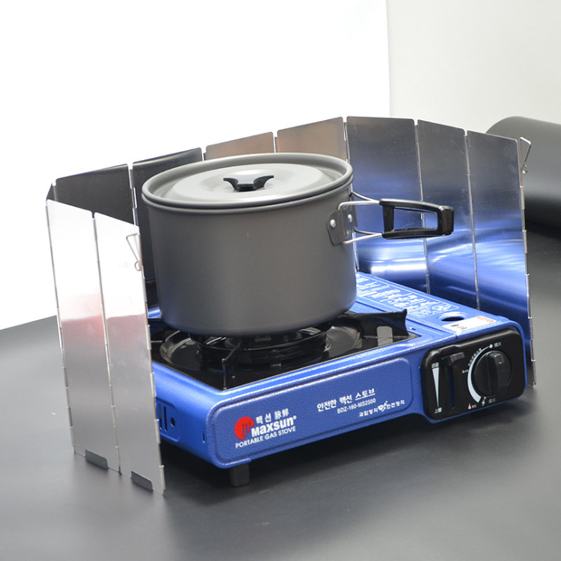 9 Platen Gasfornuis Windscherm - Camping Cooking Burner recensie en prijs