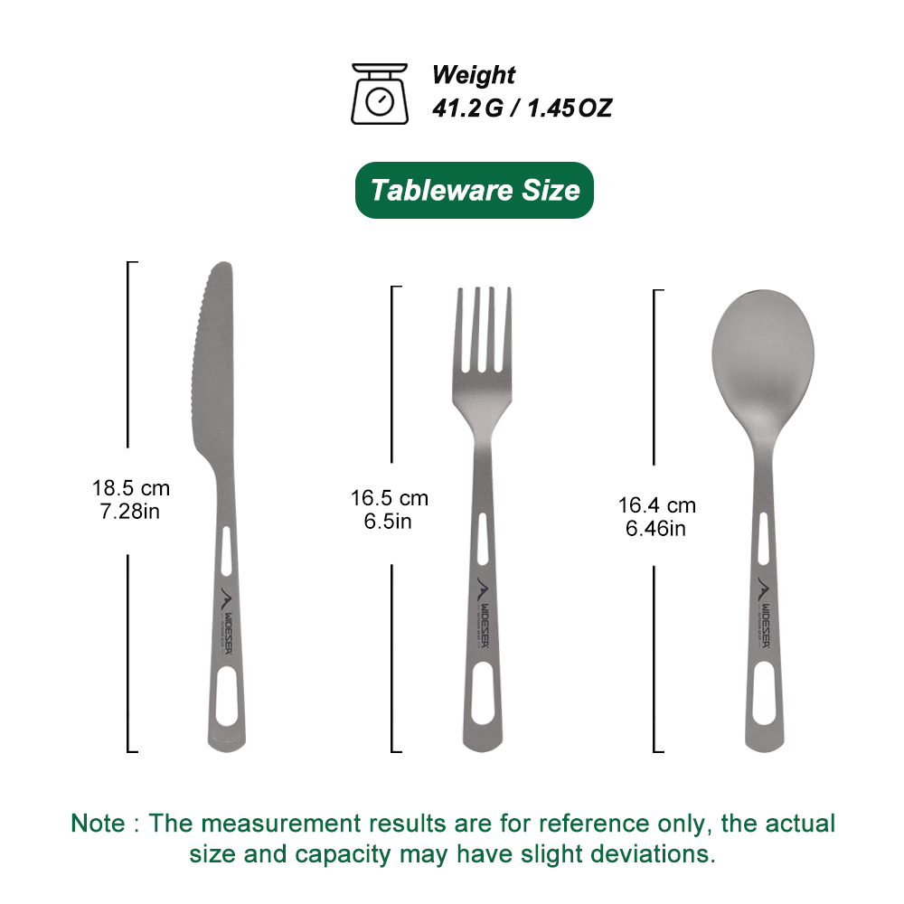 Widesea Camping Kookset Spork  - Camping Cooking Survival recensie en prijs