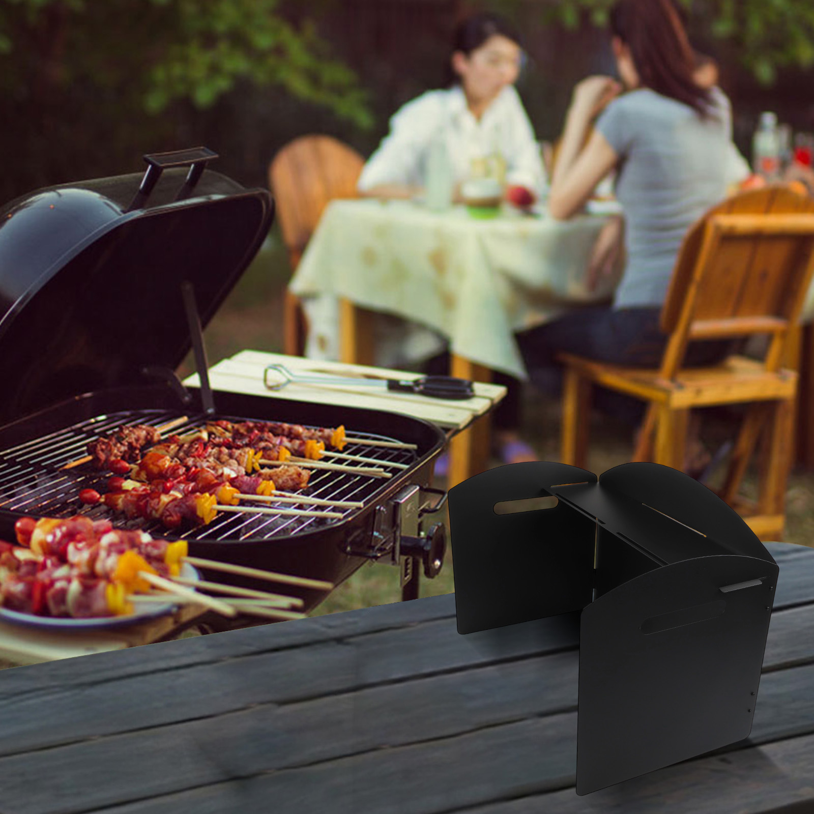 Koken buitenshuis Kampeertrips - Camping Cooking Wind Blocker recensie en prijs