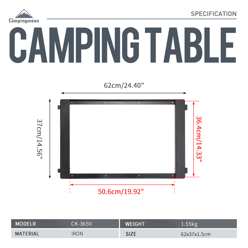 CK-3650 IGT draagbare campings - Camp Grill Portable Folding recensie en prijs