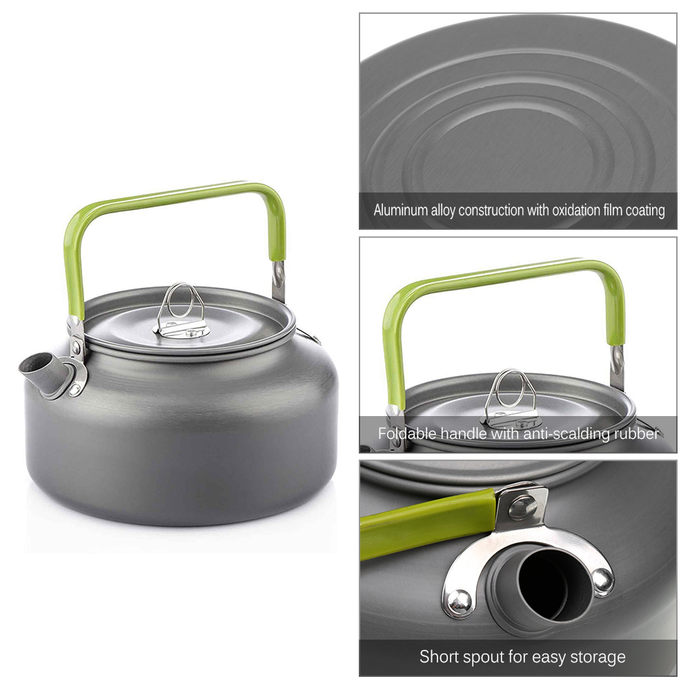 Draagbare Outdoor Waterkoker W - Camping Cooking Set Compact recensie en prijs