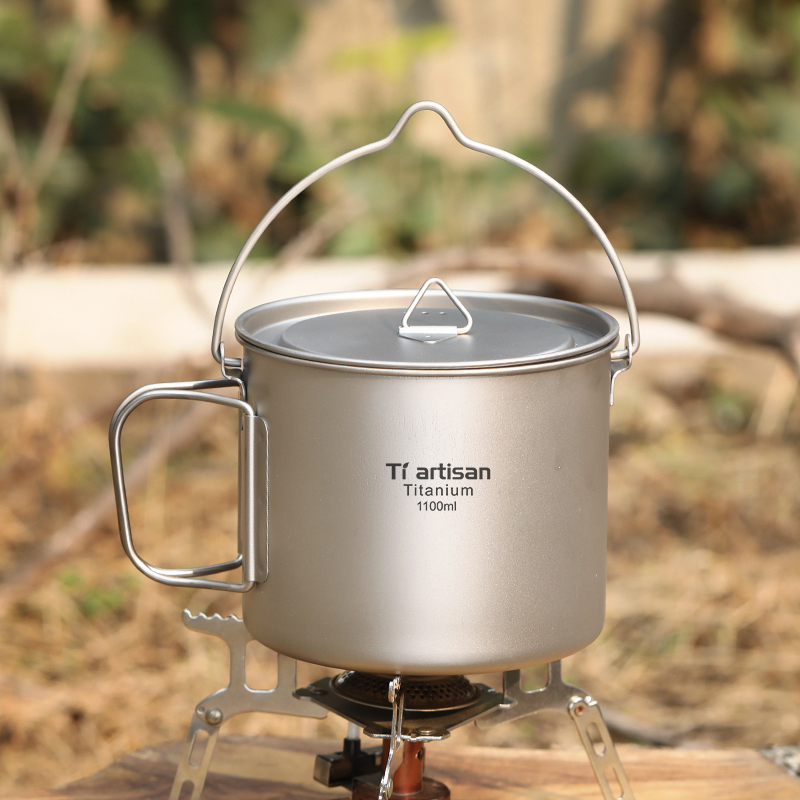 Tiartisan Titanium 1.1L Campin - Camping Cooking Mug recensie en prijs
