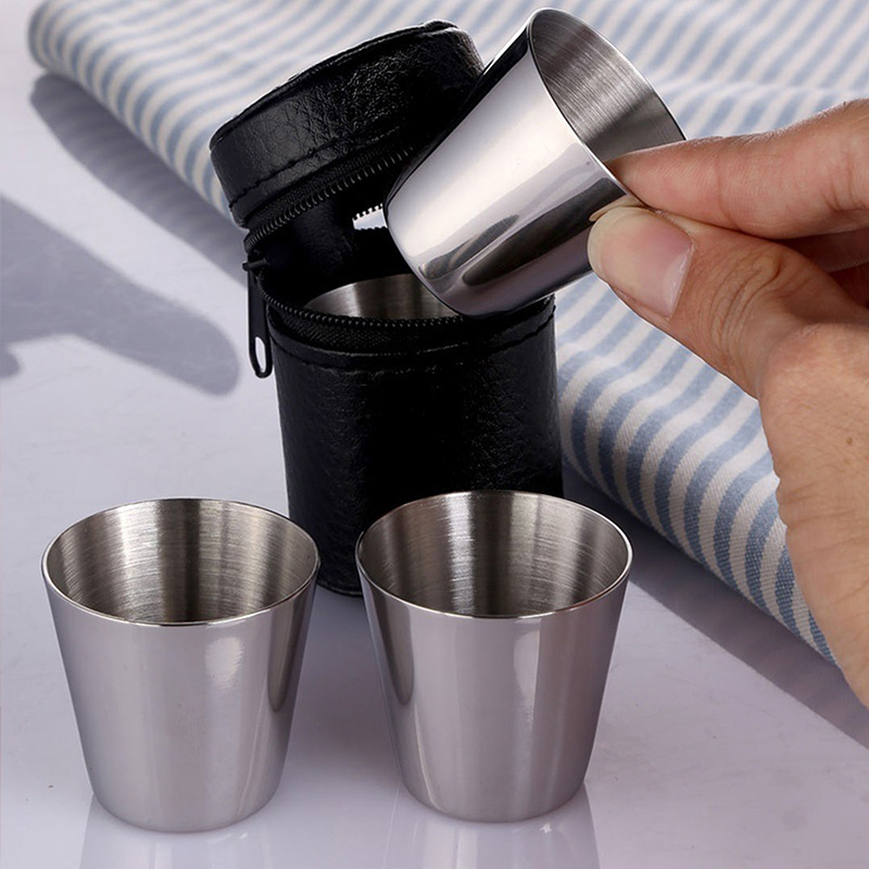 4/6 Stuks Roestvrij Stalen Bek - Camping Cooking Mug recensie en prijs