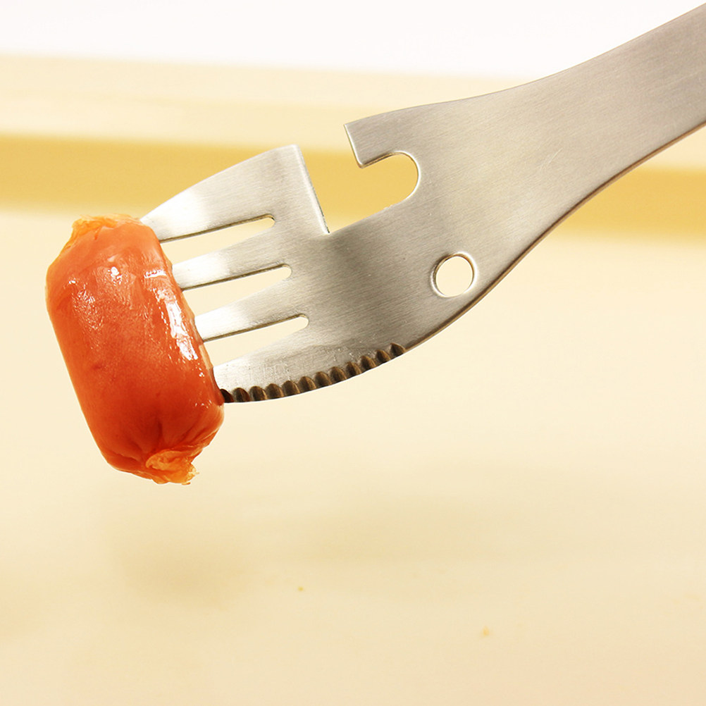 2-delige roestvrije roestvrijs - Camp Spork Set recensie en prijs