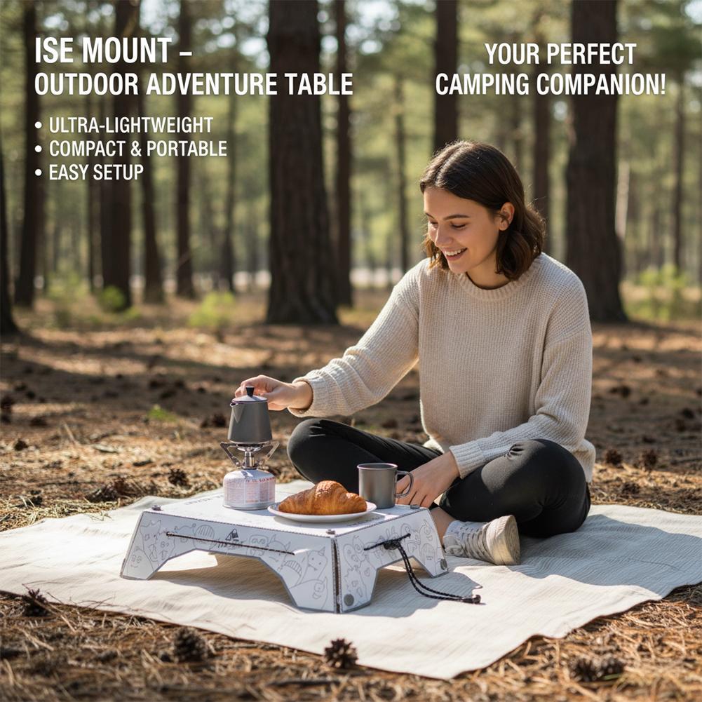 Draagbare multi-opvouwbare cam - Camping Cooking Table With Storage recensie en prijs