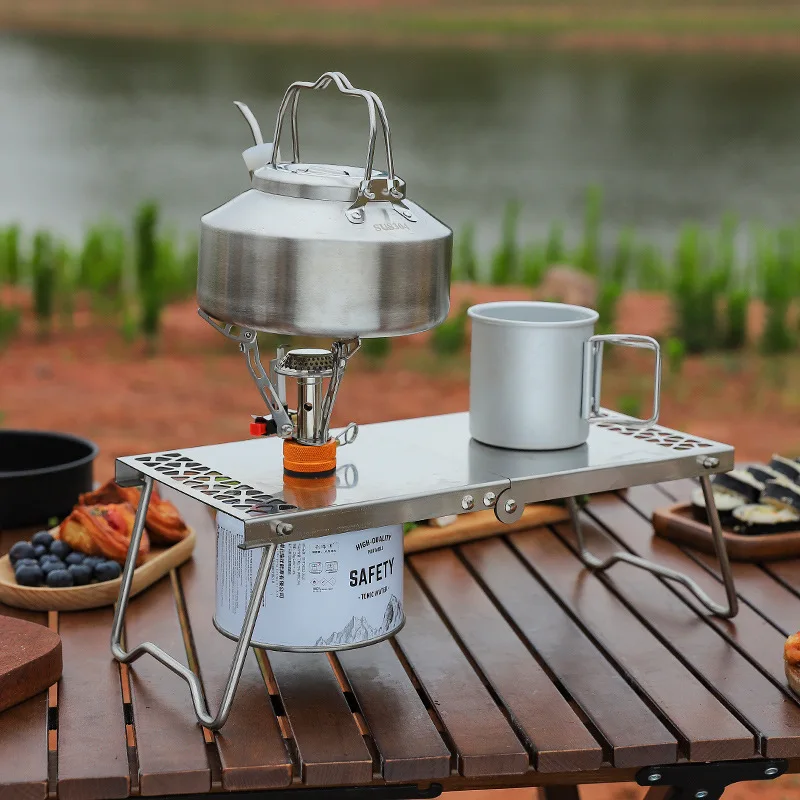 Outdoor draagbare mini-theetaf - Camp Grill Portable Folding recensie en prijs