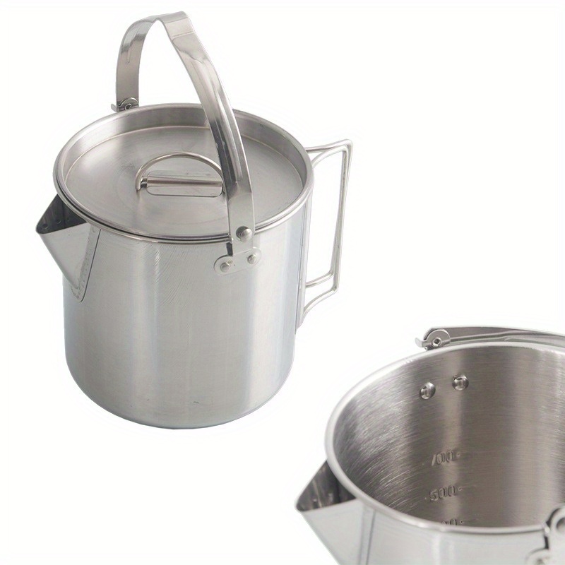1PC compacte en draagbare 1,2L - Camping Cooking Mug recensie en prijs
