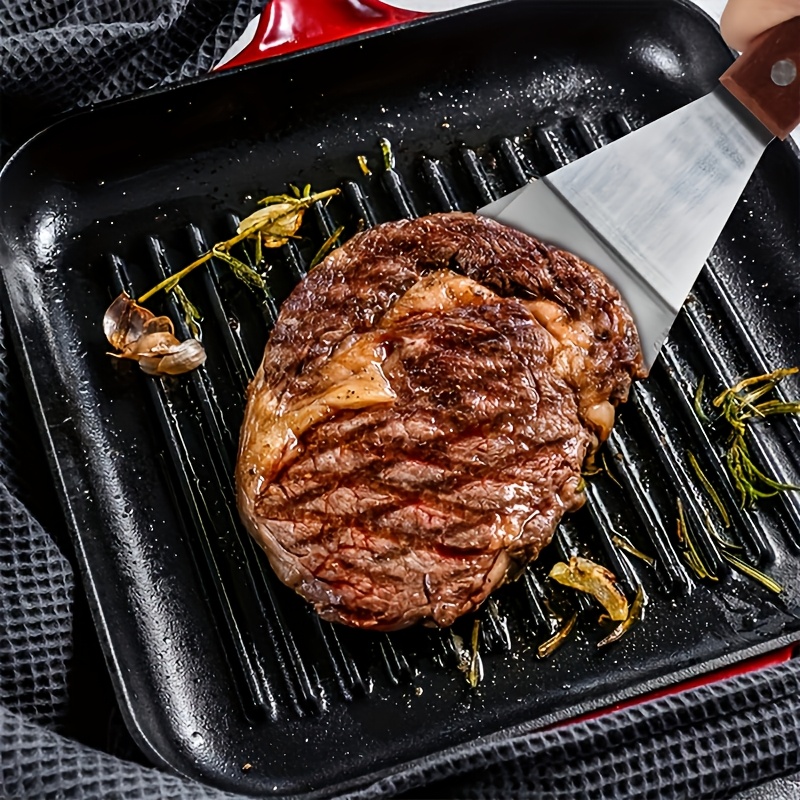 1Pc Roestvrijstalen Spatel Pan - Campfire Cooking Anime recensie en prijs