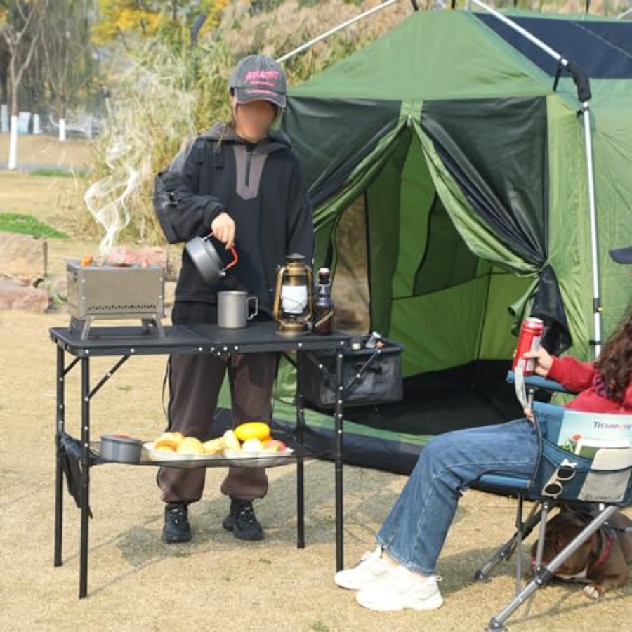 Opvouwbare, draagbare grilltaf - Camp Grill Portable Folding recensie en prijs