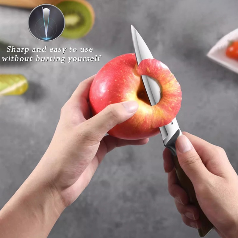Professionele fruitmessenset,  - Camping Cooking Pan Set recensie en prijs
