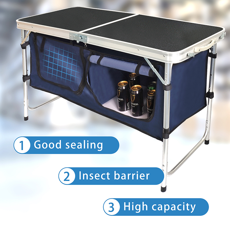 Outdoor Klaptafel Aluminium Li - Camping Cooking Table With Storage recensie en prijs