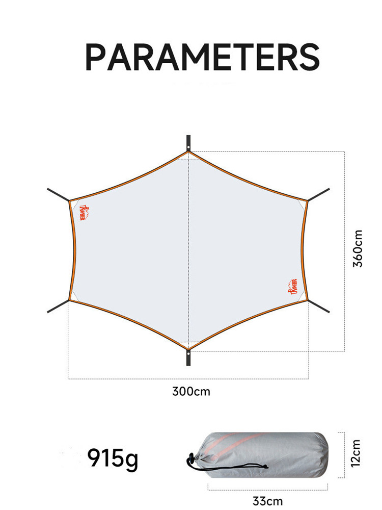 Zonneschermtent, zonwerende sc - Camping Cooking Tent recensie en prijs