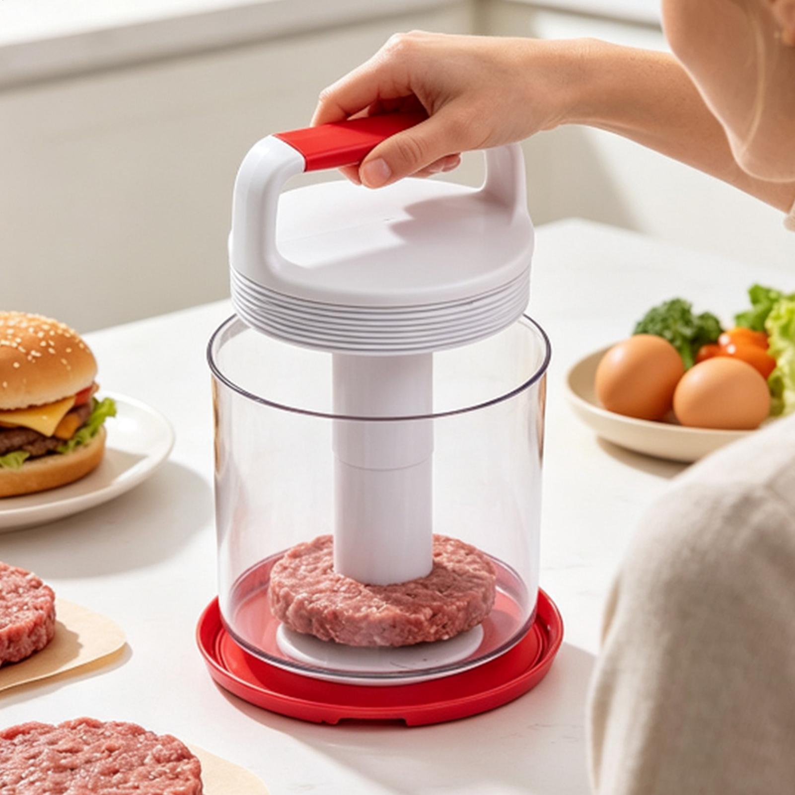 Burgerpers, patty maker, antia - Camping Cooking Candle recensie en prijs