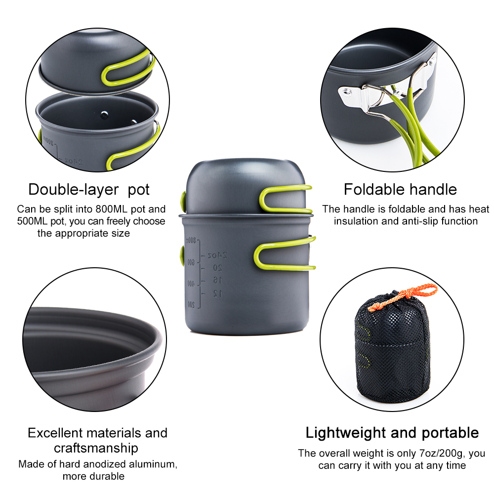 Widesea Ultralight Camping Koo - Camping Cooking Survival recensie en prijs