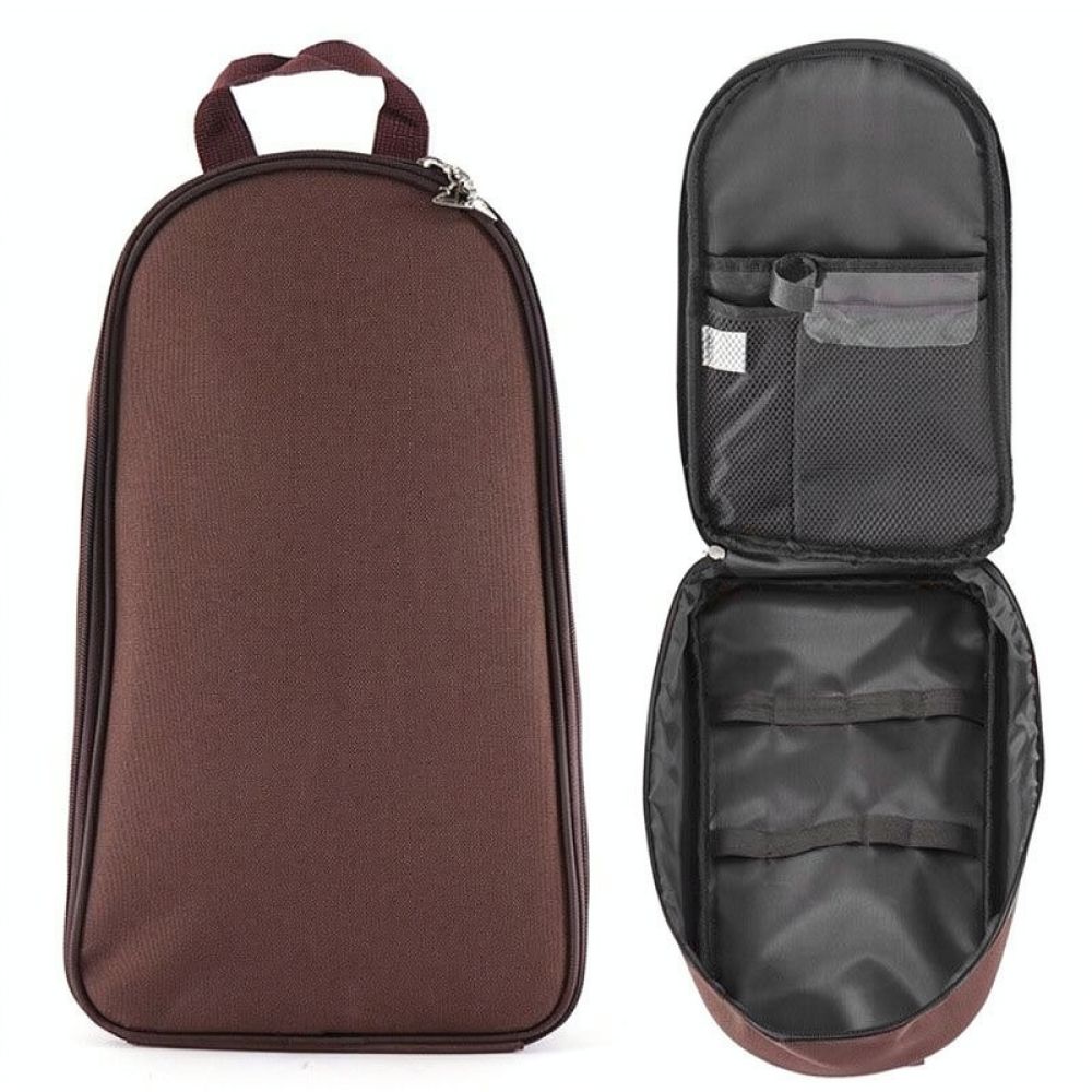 Gewaxte canvas chef-rolkoffer, - Camping Cooking Utensil Roll recensie en prijs