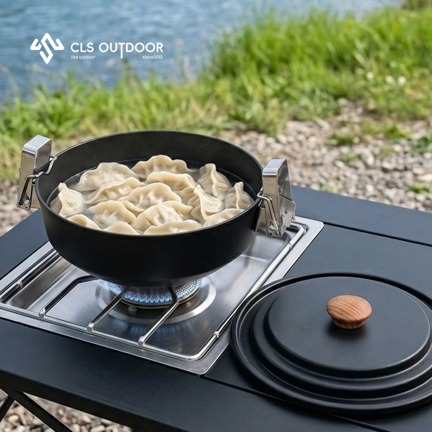 1,6 liter microdrukpan met ant - Camping Cooking Candle recensie en prijs