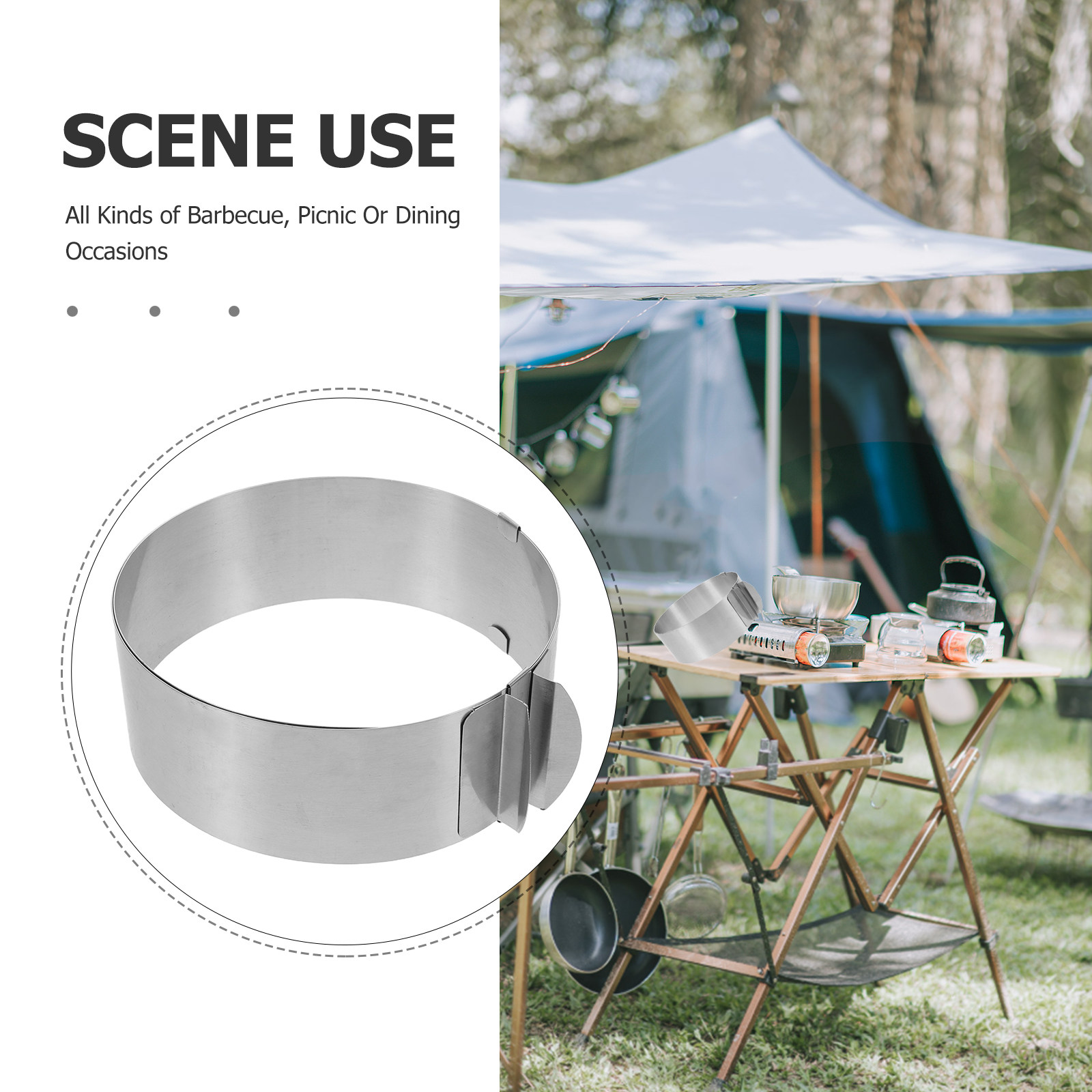 Verstelbare campingkachel-wind - Camping Cooking Wind Blocker recensie en prijs