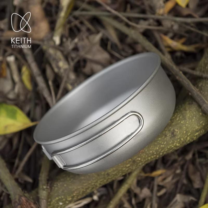 Keith 3-delige titanium kookpa - Camping Cooking Pan Set recensie en prijs