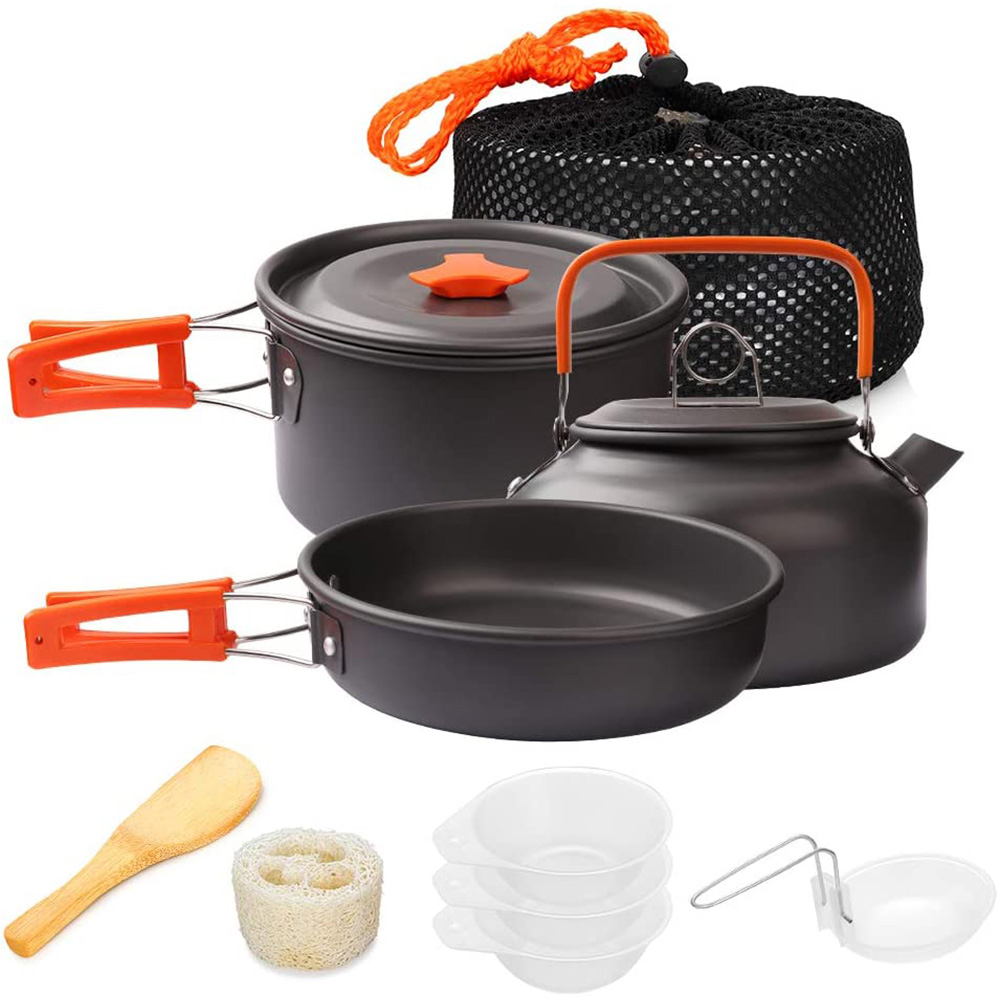 1 stks/1 set Camping Kookgerei - Camping Cooking Pan Set recensie en prijs