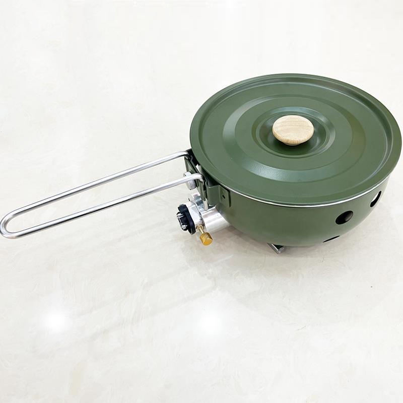 Campinggasfornuis met antiaanb - Camping Cooking Candle recensie en prijs