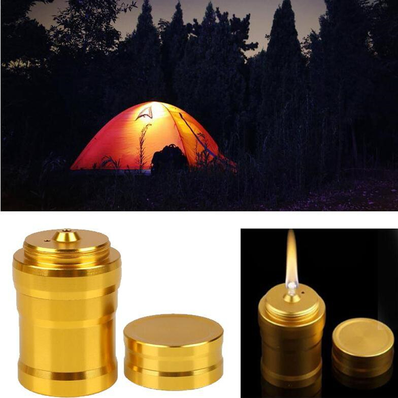Aluminium alcohollamp met lont - Camping Cooking Burner recensie en prijs