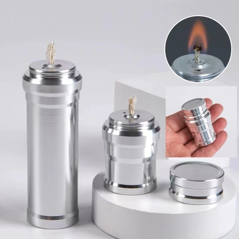 Aluminium alcohollamp met lont - Camping Cooking Burner recensie en prijs