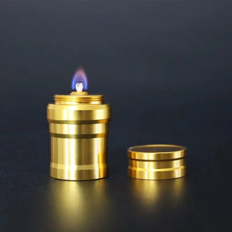 Aluminium alcohollamp met lont - Camping Cooking Burner recensie en prijs