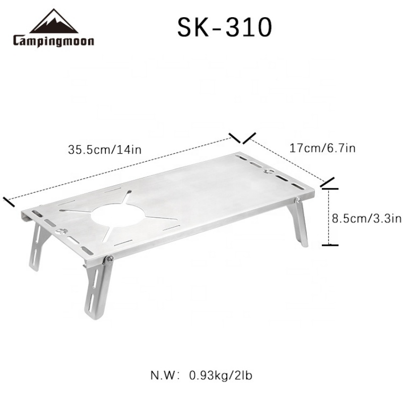 CAMPINGMOON SK-310 Multifuncti - Camping Cooking Table With Storage recensie en prijs