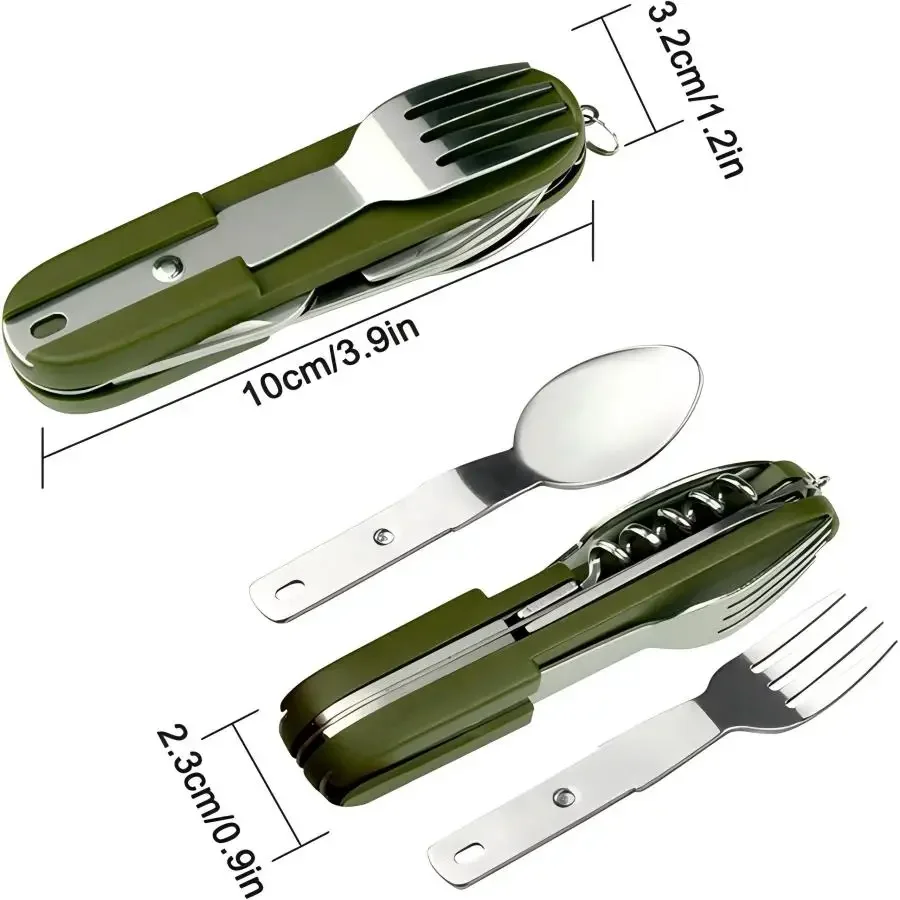 Campinguitrusting 5-in-1 reiss - Camping Cooking Survival recensie en prijs