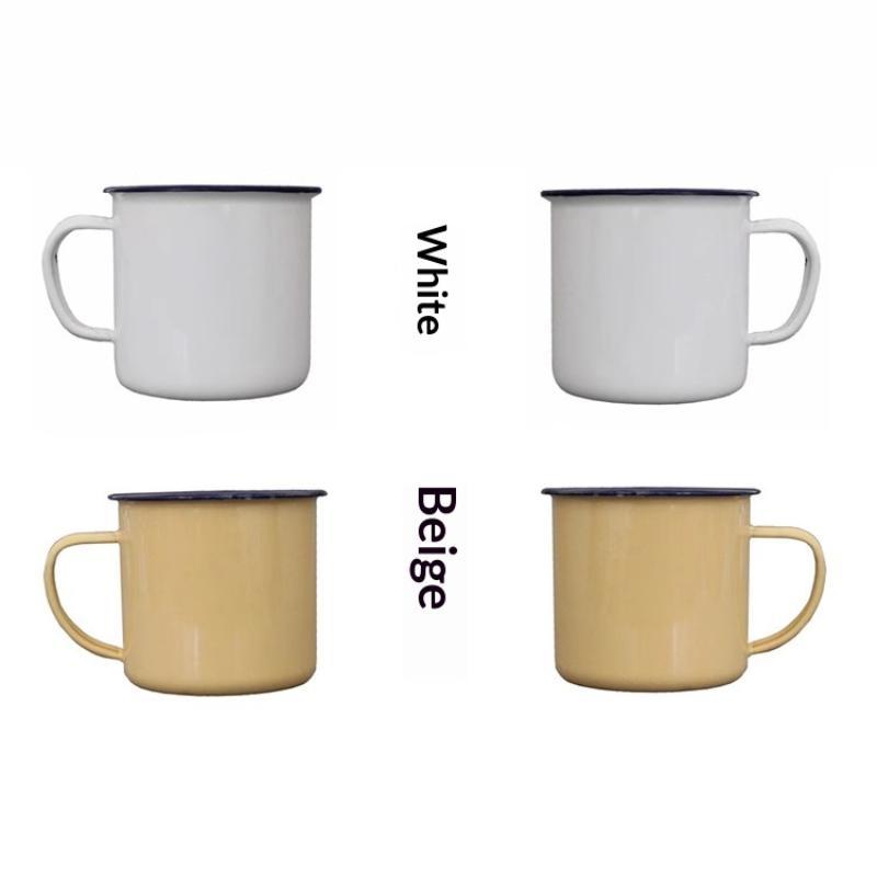 Emaille drinkbekers in meerder - Camping Cooking Mug recensie en prijs
