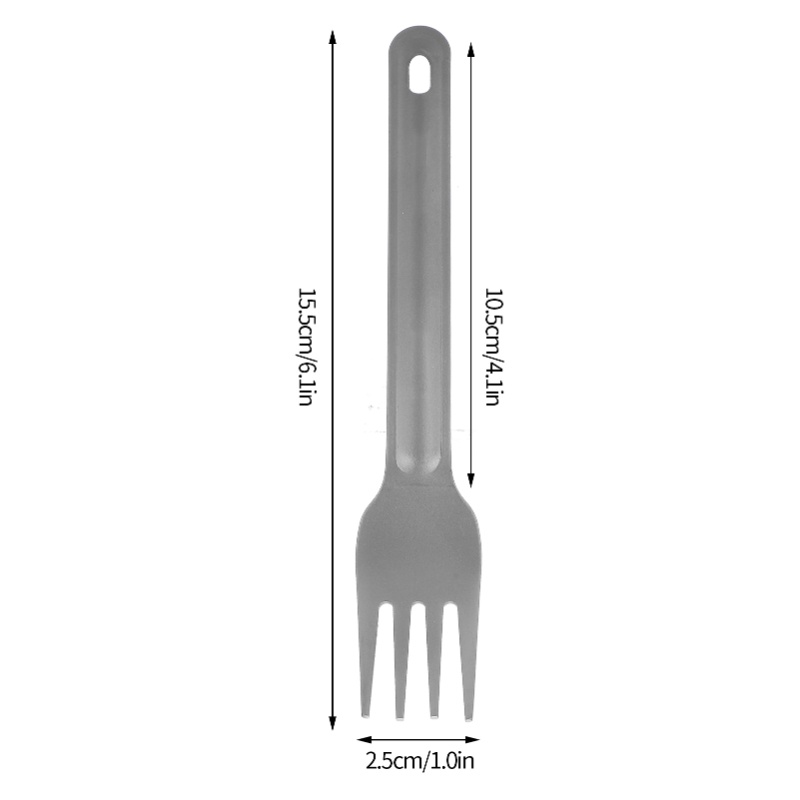 Lichtgewicht, slijtvaste titan - Camp Spork Set recensie en prijs