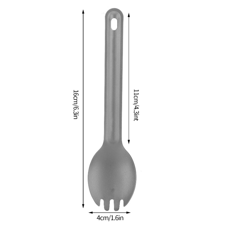 Lichtgewicht, slijtvaste titan - Camp Spork Set recensie en prijs