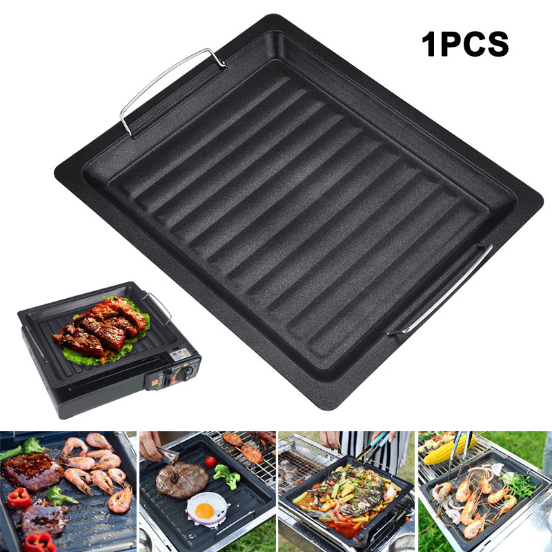 Buiten dikke vierkante grillpa - Camping Cooking Candle recensie en prijs