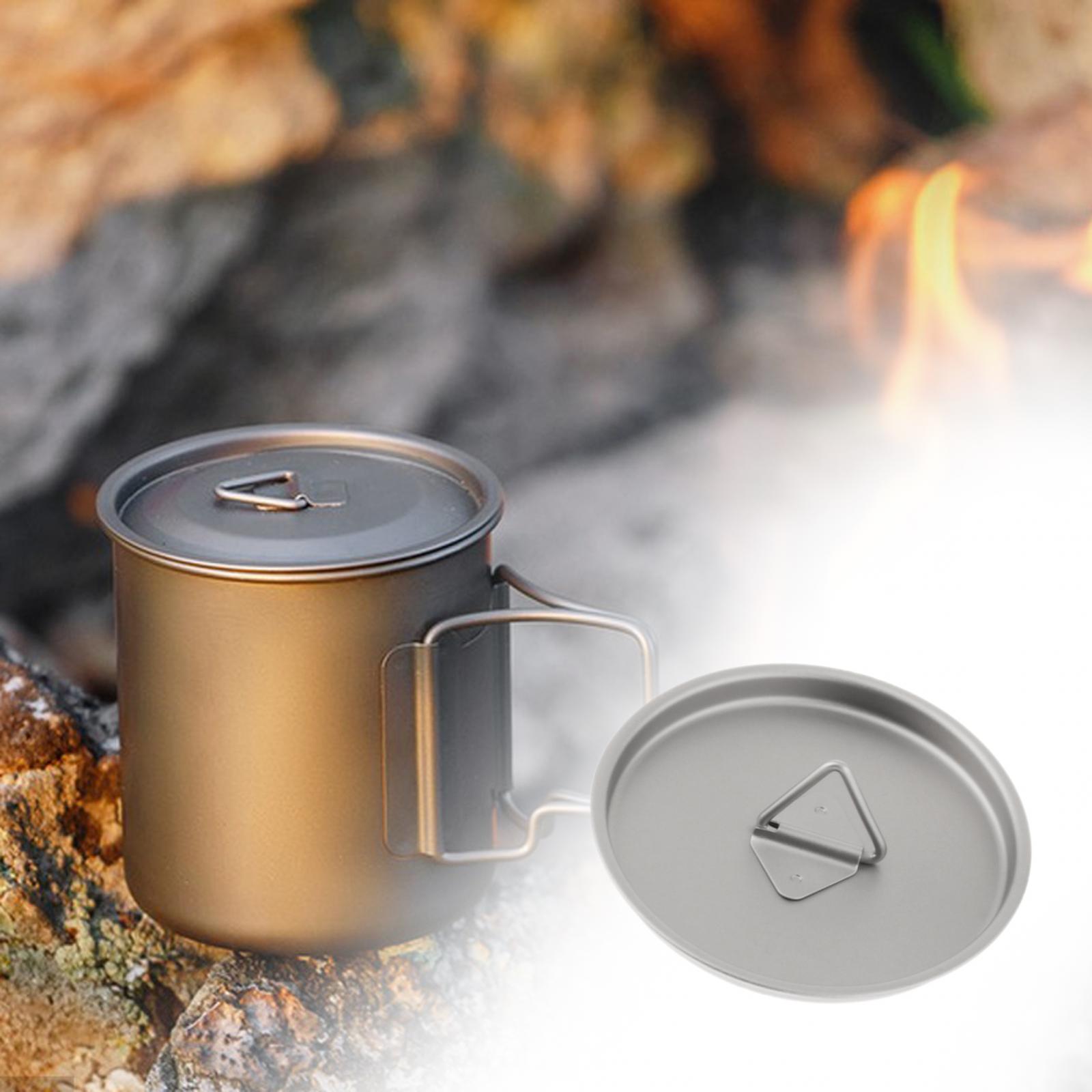 Titanium deksel voor waterbeke - Camping Cooking Mug recensie en prijs