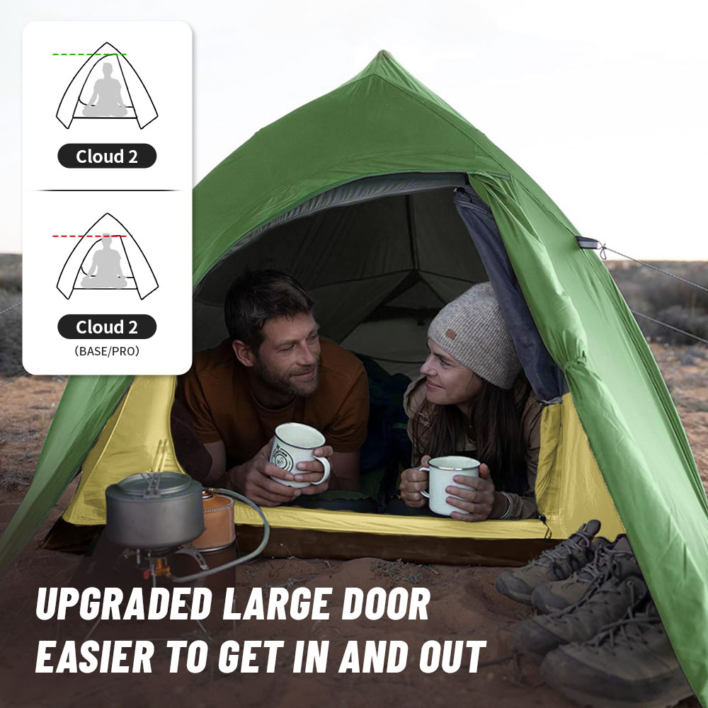 Naturehike Cloud Up 1 2 3-pers - Camping Cooking Tent recensie en prijs
