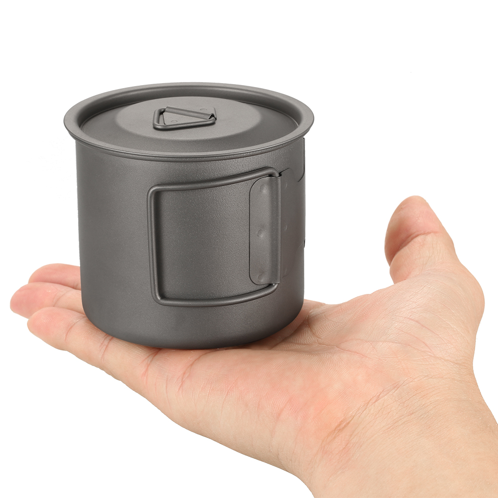 Lixada Ultralichte Titanium Be - Camping Cooking Mug recensie en prijs
