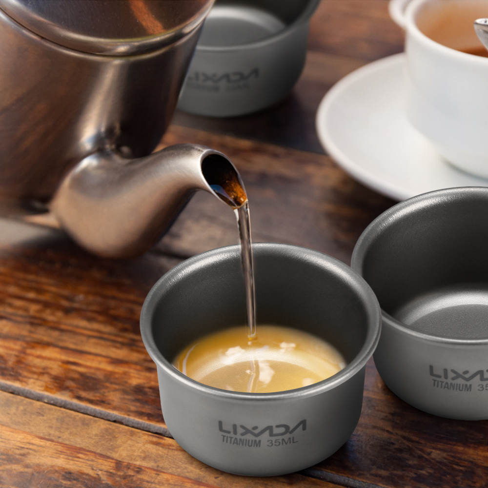 1/3 Stuks Lixada 35Ml Mini Tit - Camping Cooking Mug recensie en prijs