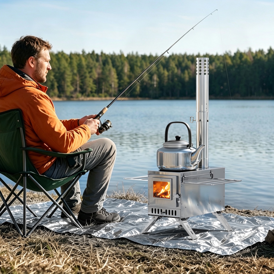 Draagbare houtgestookte saunao - Camping Cooking Tent recensie en prijs