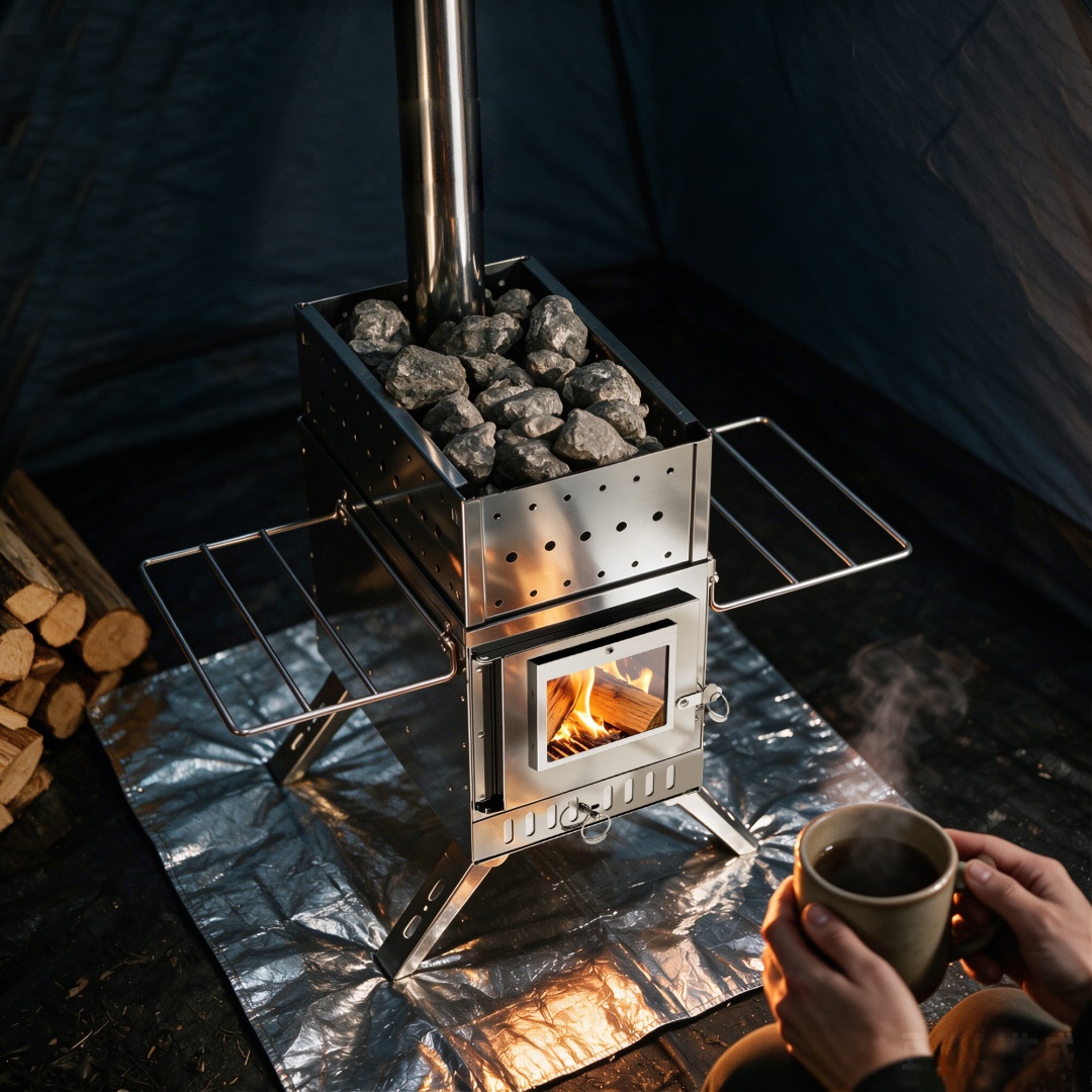 Draagbare houtgestookte saunao - Camping Cooking Tent recensie en prijs