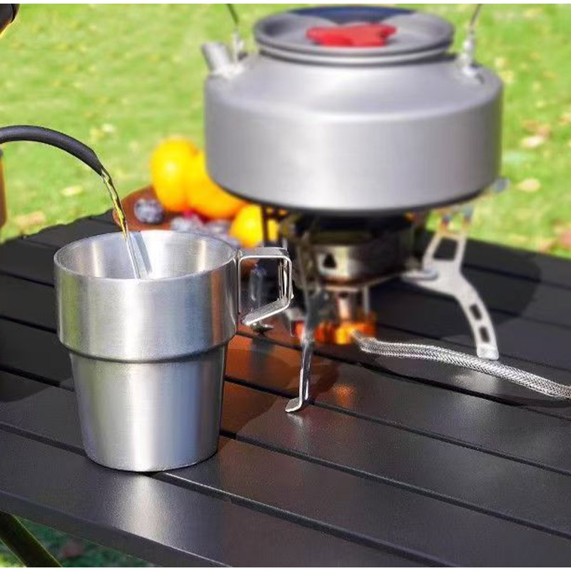 Draagbare opvouwbare campingta - Camping Cooking Table recensie en prijs