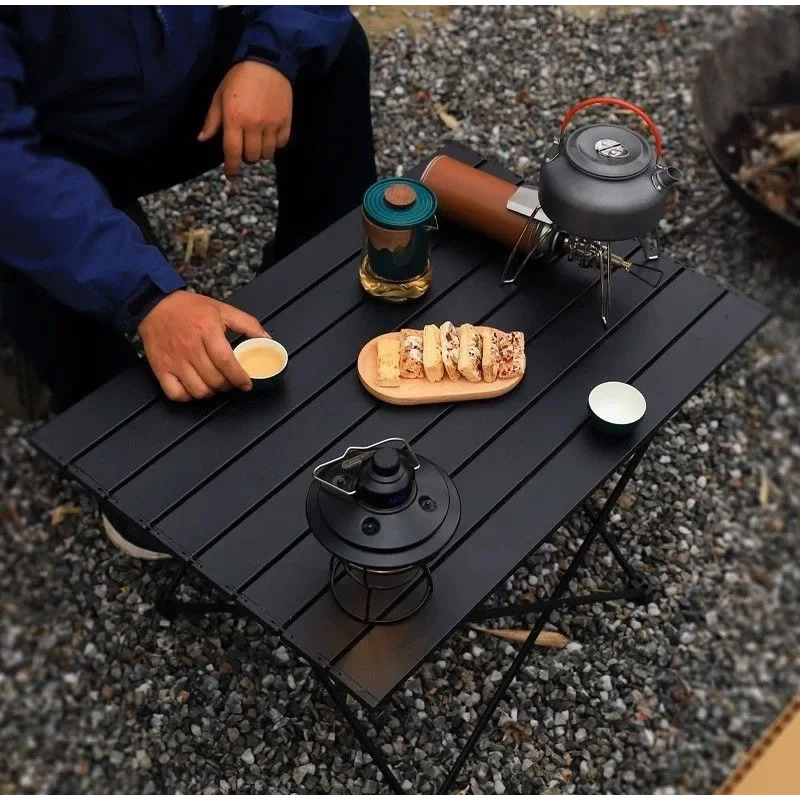 Draagbare opvouwbare campingta - Camping Cooking Table recensie en prijs
