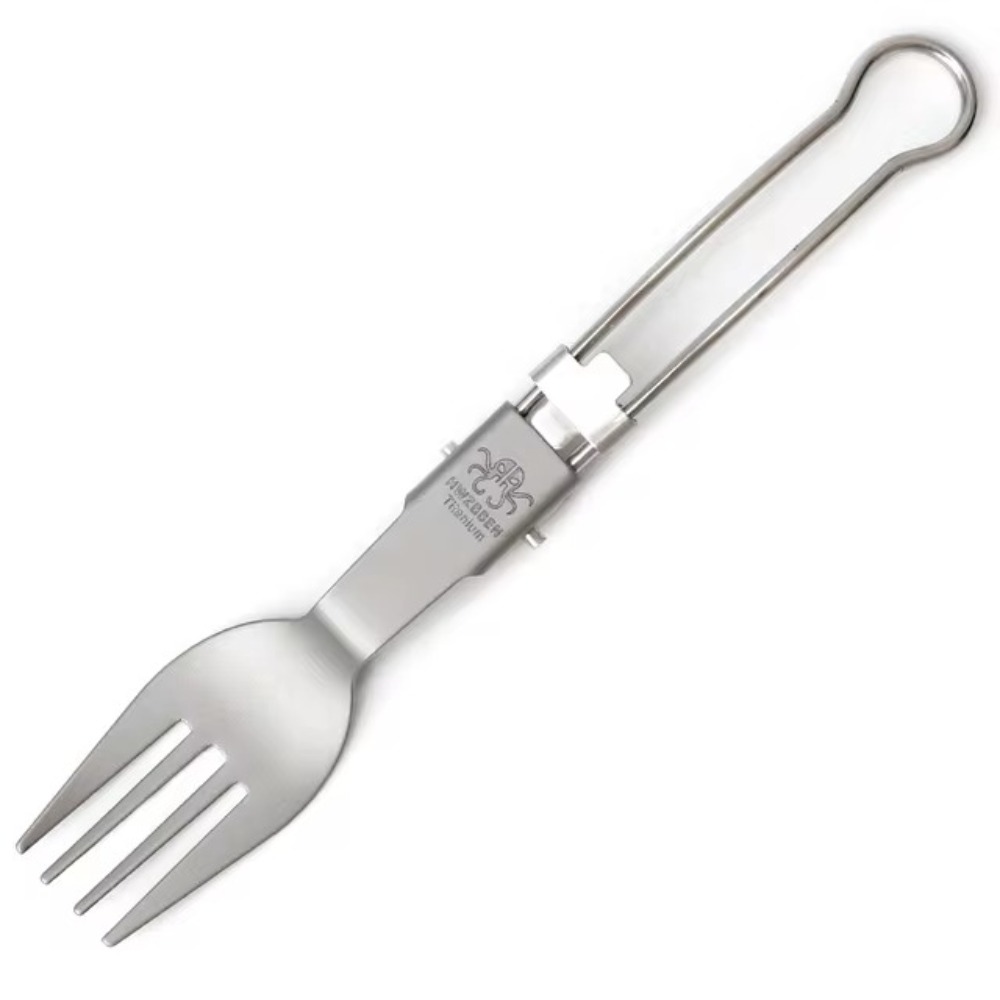 Half gepolijste titanium vouwb - Camp Spork Set recensie en prijs