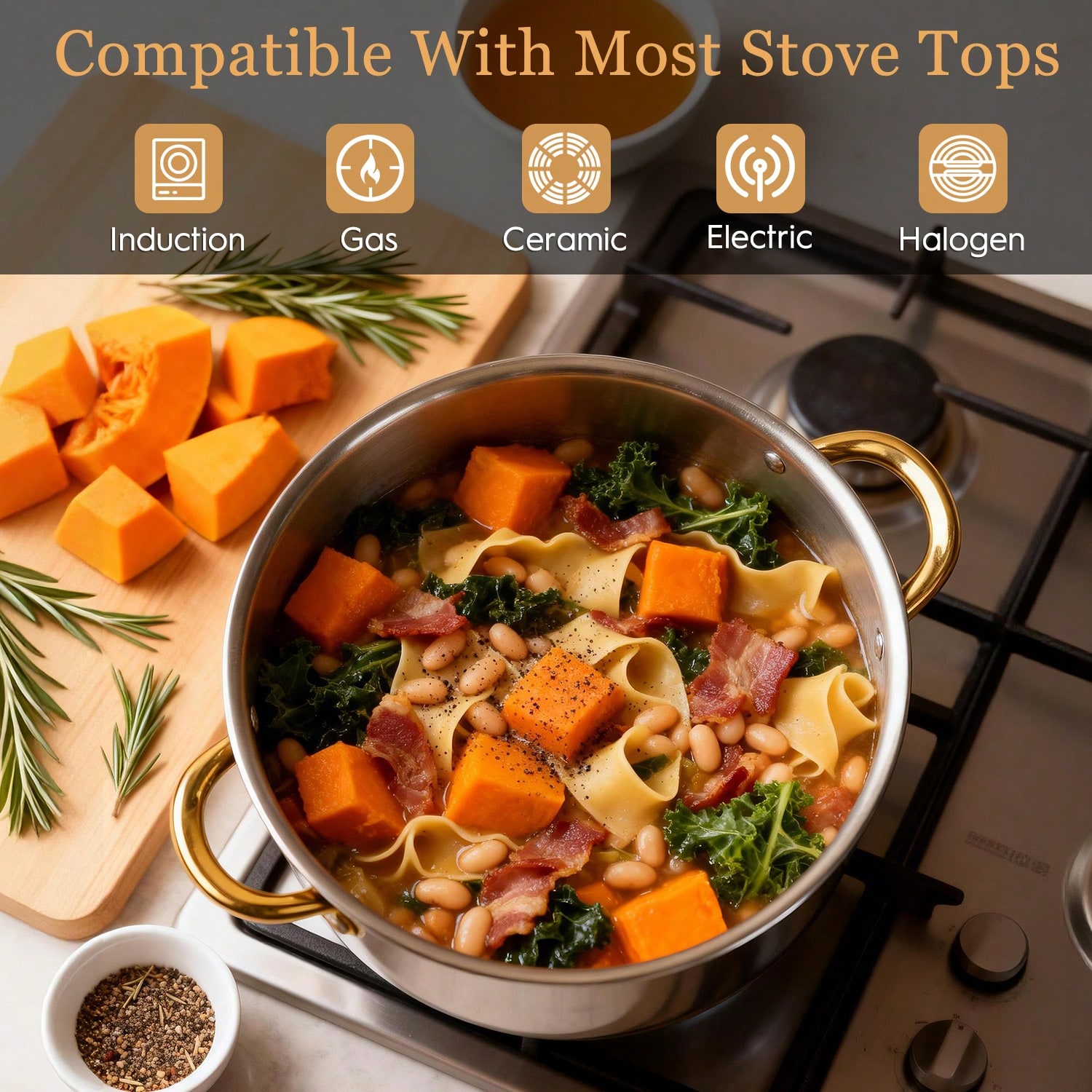 RVS Pannenset Modern Luxe Kook - Camping Cooking Pan Set recensie en prijs