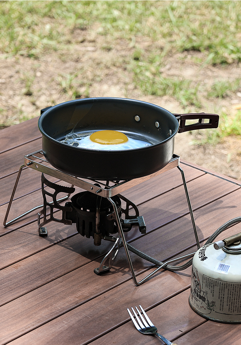 Outdoor roestvrijstalen fornui - Camping Cooking Pan Set recensie en prijs